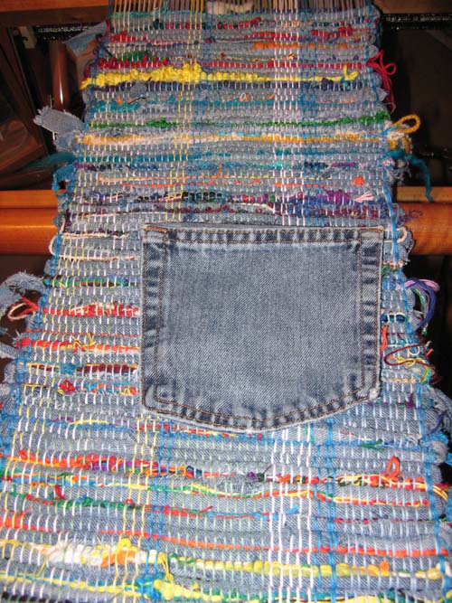 Recycled denim