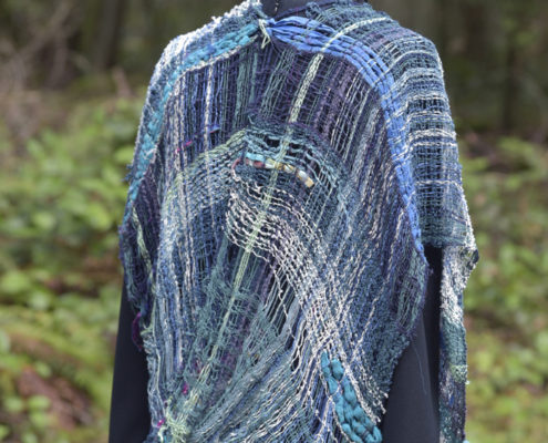 SAORI Weaving - shawl